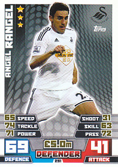 Angel Rangel Swansea City 2014/15 Topps Match Attax #291